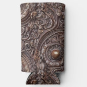 Gedetailleerde elegantie gesneden in antiek hout (Voorkant)