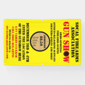 Gedetailleerde gebeurtenis Generic Pistool Show Ev Spandoek (Horizontaal)