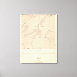 Gedetailleerde geotechnische specificaties XVII Canvas Afdruk