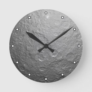 Gedetailleerde Volle Maan Foto Hoge Resolutie Ma Ronde Klok