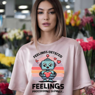 Gedetecteerde Gevoelens Langzaam Voortgaand T-shirt