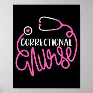 Gedetineerde Verpleegster Funny Forensische Verple Poster