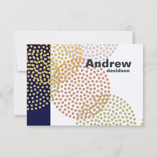 Gedetotte cirkels Aangepaste notities (Voorkant)