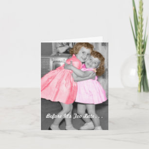 Gedicht: Alvorens het te Laat is Feestdagen Kaart