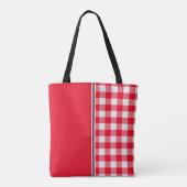 Gedicht geïnspireerd op Psalm 100 Bijbelvers, Rood Draagtas (Achterkant)