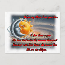 Gedicht over Zon, Maan en Liefde op een