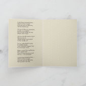 Gedicht van de Heilige Maagd Maria Kaart (Binnen)