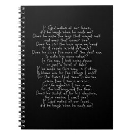 gedicht van Fern Notitieboek