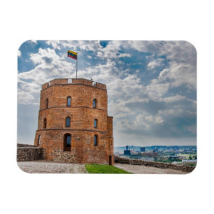 Gediminas-toren in Vilnius, Litouwen Magneet