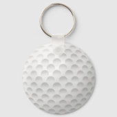 Gedimpeld golfbal patroon sleutelhanger (Voorkant)