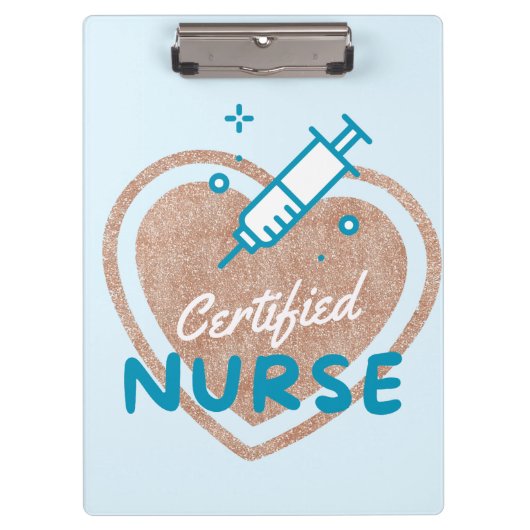 gediplomeerd verpleegster klembord (Voorkant)