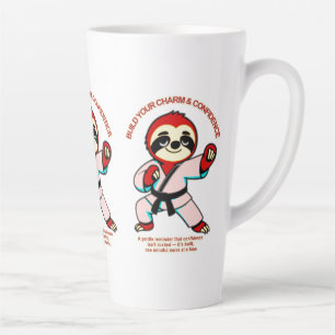 gedisciplineerde energie latte mok