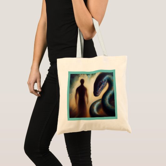 Gedistilleerd dier Anaconda 3 Tote Bag (Voorkant (product))