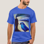 Gedistilleerd Dier Bluebird 2 T-shirt (Voorkant)
