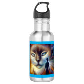 Gedistilleerd dier kat 3 waterfles  (Voorkant)