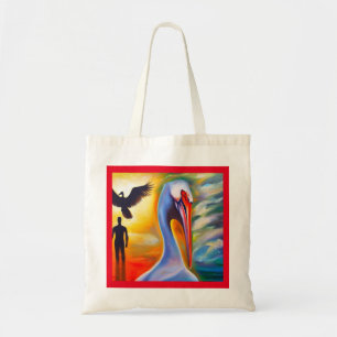 Gedistilleerd Dier Pelikaan 2 Canvas tas