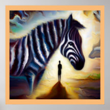 Gedistilleerd dier Zebra 1