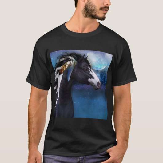 gedistilleerd paard t shirt voor mannen of vrouwen (Voorkant)