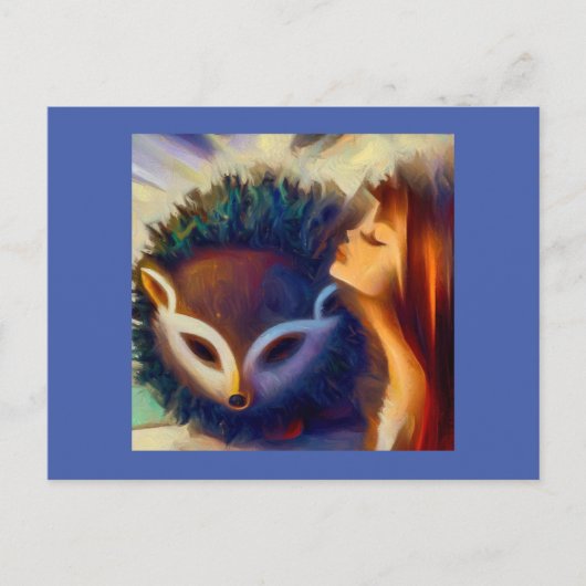 Gedistilleerde dier egel 2 briefkaart (Voorkant)