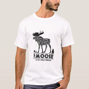 Gedistilleerde dieren: De Moose   T-shirt