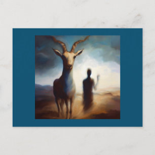 Gedistilleerde dierlijke gazelle 2 briefkaart