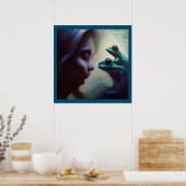 Gedistilleerde dierlijke kikker 2 poster (Keuken)