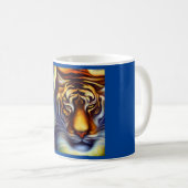 Gedistilleerde dierlijke tijger 4 koffiemok (Voorkant rechts)