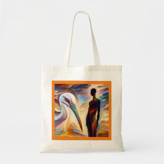 gedistilleerde ooievaar 2 tote bag