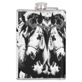 Gedistilleerde Pony 7 Heupfles (Achterkant)