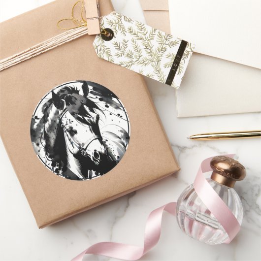 Gedistilleerde Pony 7 Ronde Sticker (Geschenken)