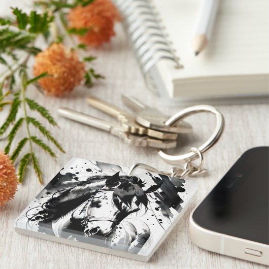 Gedistilleerde Pony 7 Sleutelhanger (Voorkant Rechts)