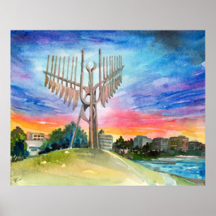 gedistilleerde vanger poster