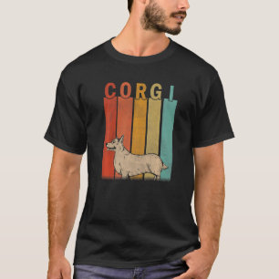Gedistresseerde Corgi Hond Mannen Vrouwen Kind Cor T-shirt