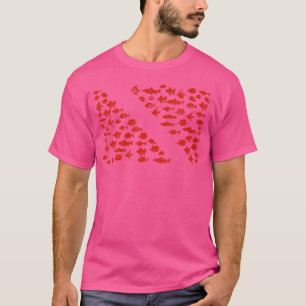 Gedistresseerde Duikvlag Zeeleven Scubaduiken T-shirt