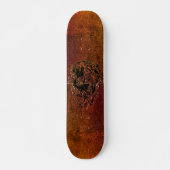 Gedistresseerde Roest Brullende Tijger Skate Deck (Voorkant)