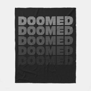 gedoemd fleece deken