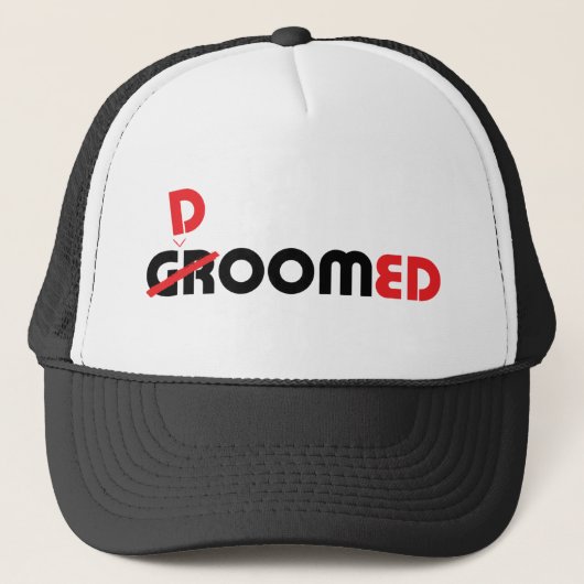 gedoemd trucker pet (Voorkant)