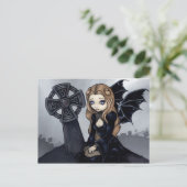 "Gedoemd van het Briefkaart van het Begin" (Staand voorkant)