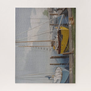 Gedokt op de baai legpuzzel