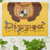 Gedoopt met honing theedoek (Gevouwen)