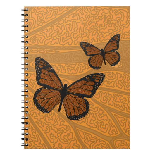 Gedopt Notitieboek van Monarch (Voorkant)