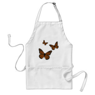 Gedopte monarch Apron Standaard Schort
