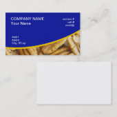 gedopte pech visitekaartje (Voorkant / Achterkant)