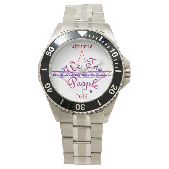 Gedoteerde gratis WTP Horloge (Voorkant)
