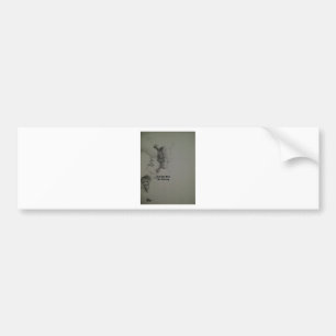 Gedraag je als Mannen, wees sterk Bumpersticker