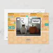 Gedraag je cool briefkaart (Voorkant / Achterkant)