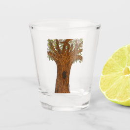 Gedraaide Boom Shot Glas