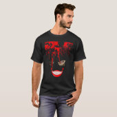 gedraaide clown t-shirt (Voorkant volledig)