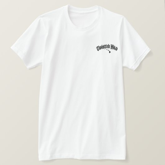 GEDRAAIDE HILO T-SHIRT (Design voorkant)