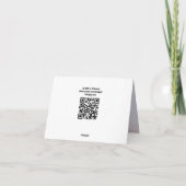 Gedraaide notitie kaart (Achterkant)